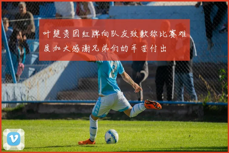 叶楚贵因红牌向队友致歉称比赛难度加大感谢兄弟们的辛苦付出